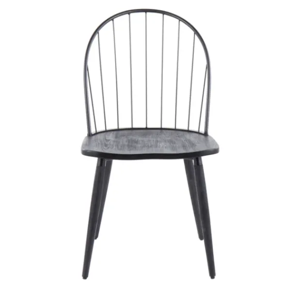 Dining Chairs-Kirkland's Home Spindle High Back Dining Chairs, Set Of 2 Black