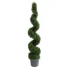 Trees & Topiaries-Kirkland's Home Spiral Potted Boxwood Topiary