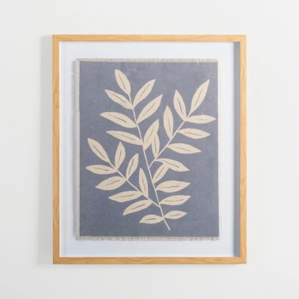 Framed Art-Kirkland's Home Spring Foliage Framed Art Print Blue