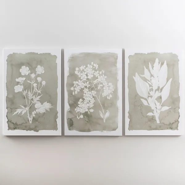 Canvas Art-Kirkland's Home Springtime Bloom I Canvas Art Print Green/White