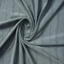 Blankets & Throws-Kirkland's Home Steel Woven Stripes Cotton Throw Gray