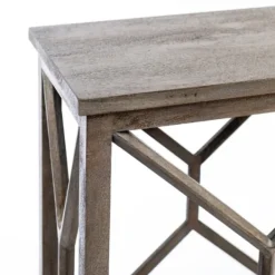 Console Tables-Kirkland's Home Stephan Natural Wood Console Table Brown