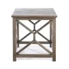 Accent & End Tables-Kirkland's Home Stephan Natural Wood Side Table Gray