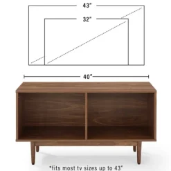 Console Tables-Kirkland's Home Stephen Medium Modern Wood Console Table