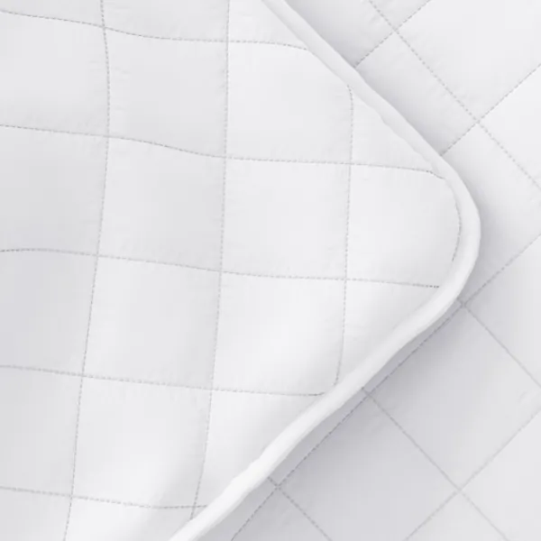 Quilts-Kirkland's Home Stitched Diamond 3-Pc. King Quilt Set White