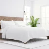Quilts-Kirkland's Home Stitched Stripes 3-Pc. Queen Quilt Set White
