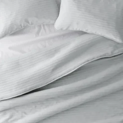 Quilts-Kirkland's Home Stitched Stripes 2-Pc. Twin Quilt Set Gray