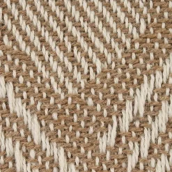 Blankets & Throws-Kirkland's Home Stone Basket Weave Throw Tan