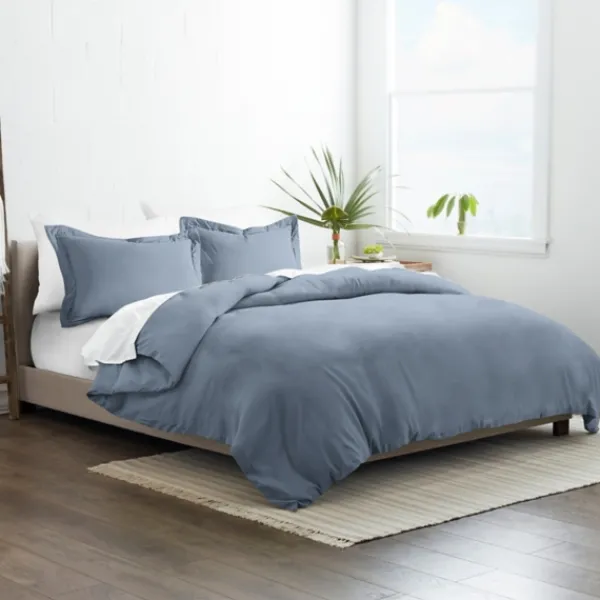 Duvets-Kirkland's Home Stone 3-Pc. King Duvet Cover Set Blue