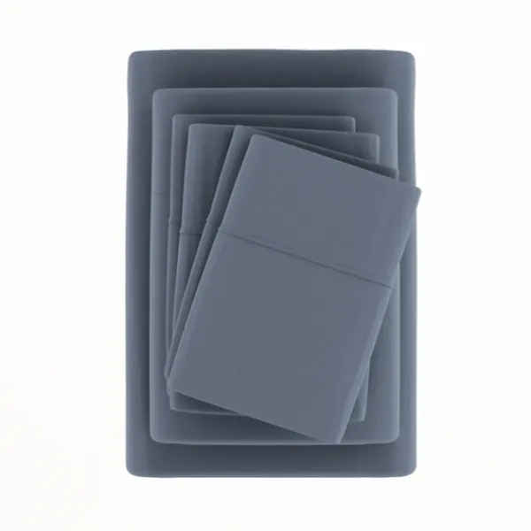 Bed Sheets-Kirkland's Home Stone Ultra Soft 6-Pc. Full Sheet Set Gray