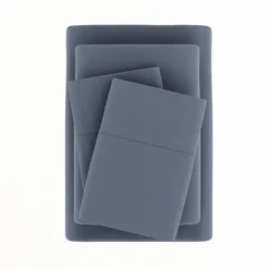 Bed Sheets-Kirkland's Home Stone Ultra Soft 3-Pc. Twin Sheet Set Gray