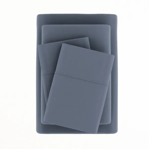 Bed Sheets-Kirkland's Home Stone Ultra Soft 3-Pc. Twin Sheet Set Gray