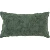 Pillows-Kirkland's Home Stonewash Botanical Pillow Green