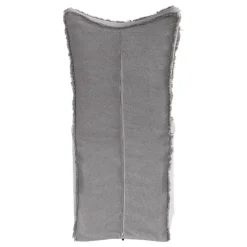 Dining Chairs-Kirkland's Home Stonewash Fringe Slipcover Dining Chairs, Set Of 2 Gray