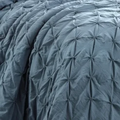 Comforters-Kirkland's Home Stormy Ravello 5-Pc. Full/Queen Comforter Set Blue
