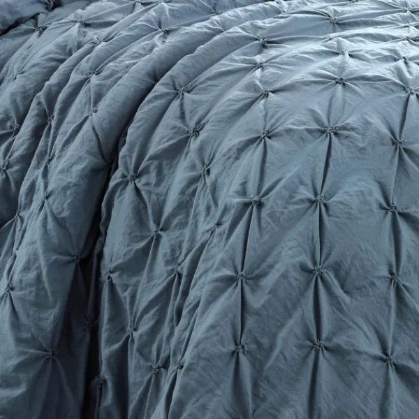 Comforters-Kirkland's Home Stormy Ravello 5-Pc. Full/Queen Comforter Set Blue