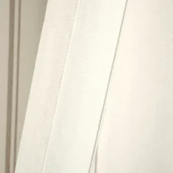 Curtains & Drapes-Kirkland's Home Stripe Farmhouse Curtain Panel Set, 95 In. Tan