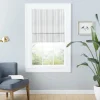 Curtains & Drapes-Kirkland's Home Stripe Ricci Blackout Curtain Shade, 23 In. Tan