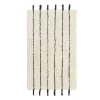 Bathroom Rugs-Kirkland's Home Striped Tassel Bath Mat Ivory