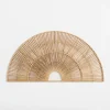 Wall Plaques-Kirkland's Home Sunburst Arch Rope Wall Plaque Tan