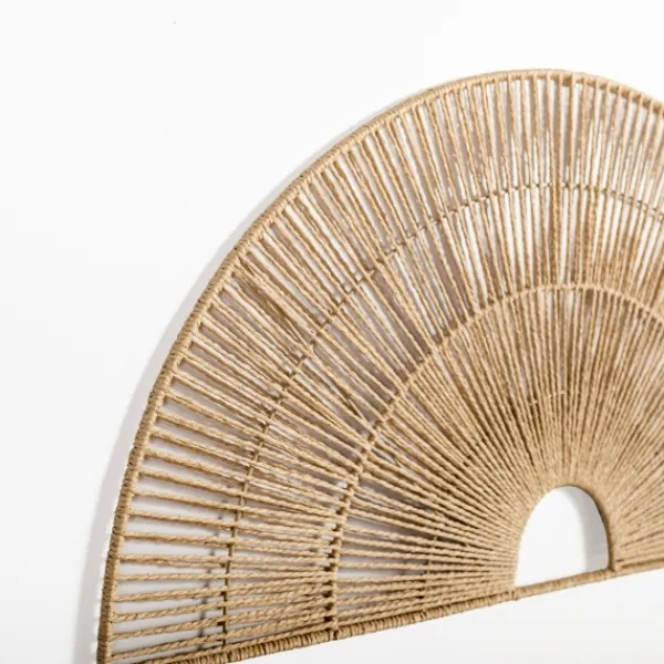 Wall Plaques-Kirkland's Home Sunburst Arch Rope Wall Plaque Tan