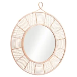 Framed Mirrors-Kirkland's Home Sunlight Beam Woven Framed Mirror