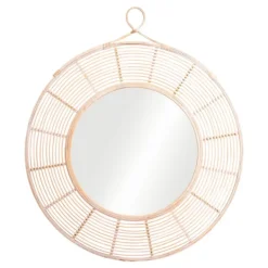 Framed Mirrors-Kirkland's Home Sunlight Beam Woven Framed Mirror