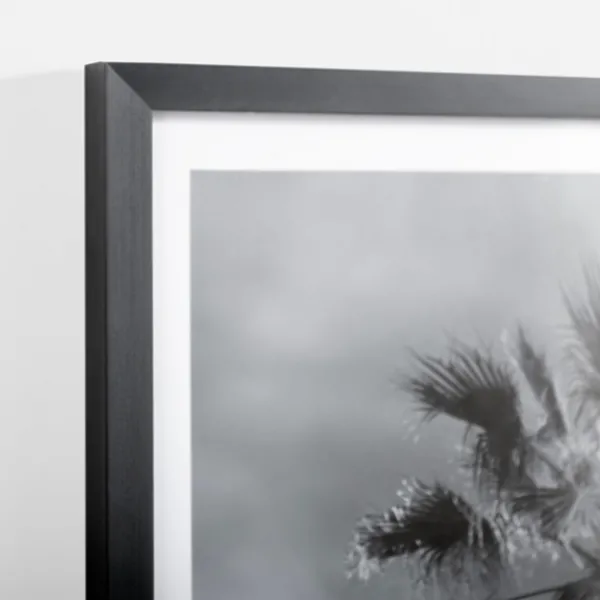 Framed Art-Kirkland's Home Swaying Palms Framed Art Print Black/White