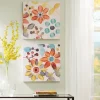 Canvas Art-Kirkland's Home Sweet Florals Canvas Art Prints, Set Of 2 Multi