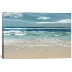 Canvas Art-Kirkland's Home Symphony Of The Sea Giclee Canvas Art Print, 26X18 Blue