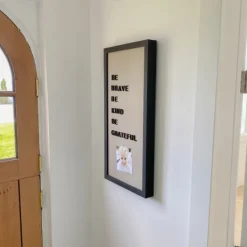 Memo & Chalkboards-Kirkland's Home Tan And Black Framed Magnetic Letter Memo Board Tan/Black