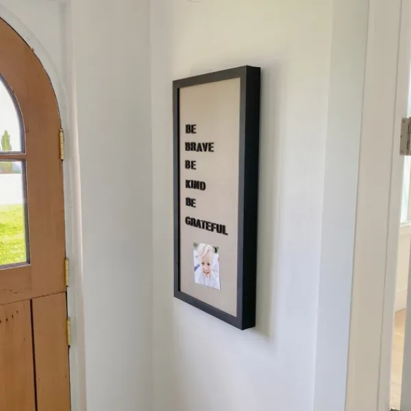 Memo & Chalkboards-Kirkland's Home Tan And Black Framed Magnetic Letter Memo Board Tan/Black