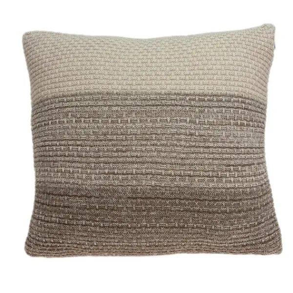 Pillows-Kirkland's Home Tan And Brown Block Striped Pillow Tan/Brown
