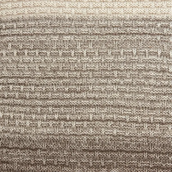 Pillows-Kirkland's Home Tan And Brown Block Striped Pillow Tan/Brown