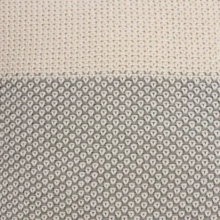 Pillows-Kirkland's Home Tan And Gray Blocked Knit Pillow Tan/Gray