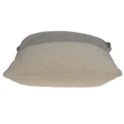 Pillows-Kirkland's Home Tan And Gray Blocked Knit Pillow Tan/Gray