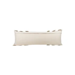 Pillows-Kirkland's Home Tan And White Outer Striped Lumbar Pillow Tan/White