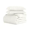 Duvets-Kirkland's Home Tan Rugged Stripe 2-Pc. Twin Duvet Cover Set Tan/White