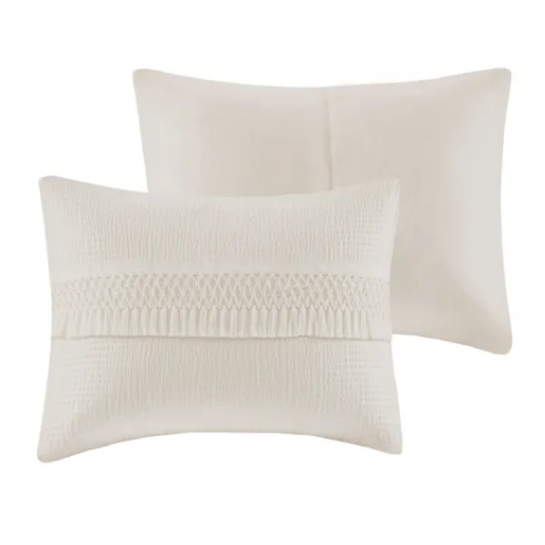 Comforters-Kirkland's Home Tassels California King 3-Pc. Comforter Set White