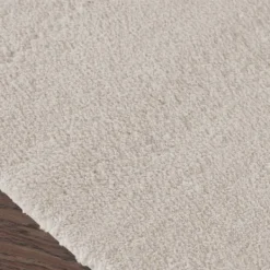 Bathroom Rugs-Kirkland's Home Taupe High Pile Marshmallow Bath Mat, 30 In. Ivory