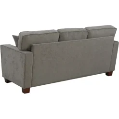 Sofas & Loveseats-Kirkland's Home Taupe Rutledge Sofa Gray