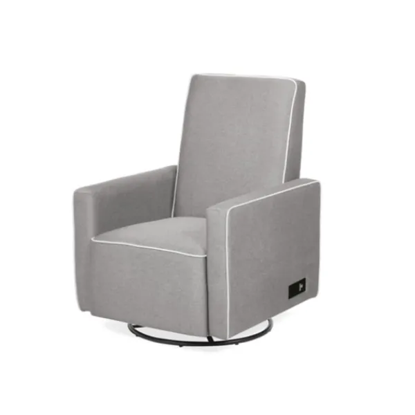 Accent Chairs-Kirkland's Home Taupe Usb Recliner And Ottoman 2-Pc. Set Tan