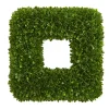 Wreaths-Kirkland's Home Tea Leaf Square Wreath Green