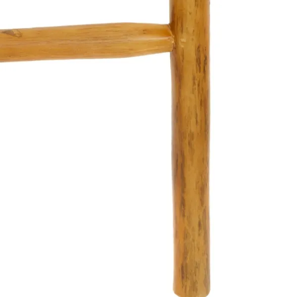 Decorative Accents-Kirkland's Home Teak Wood Leaning Ladder Brown