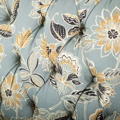 Accent Chairs-Kirkland's Home Teal Rebecca Tufted Accent Chair Blue