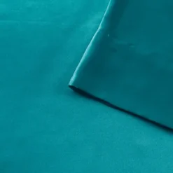 Bed Sheets-Kirkland's Home Teal Satin King 2-Pc. Pillow Case Set Blue