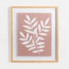Framed Art-Kirkland's Home Terracotta Spring Foliage Framed Art Print Tan