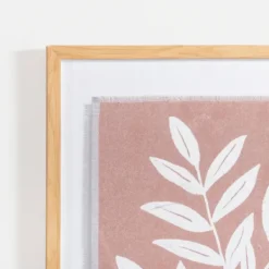 Framed Art-Kirkland's Home Terracotta Spring Foliage Framed Art Print Tan