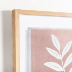 Framed Art-Kirkland's Home Terracotta Spring Foliage Framed Art Print Tan