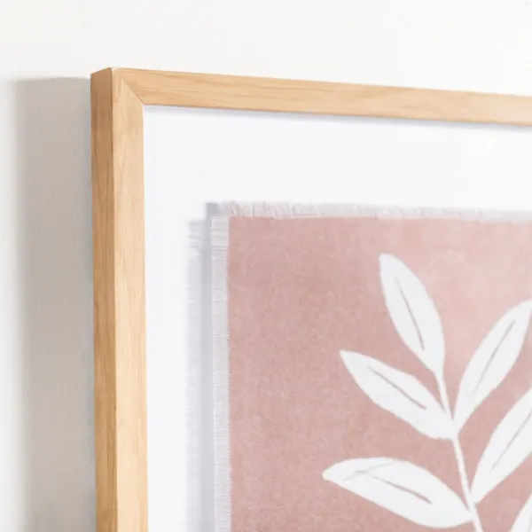 Framed Art-Kirkland's Home Terracotta Spring Foliage Framed Art Print Tan
